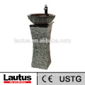 Newly-designed Lautus item PSN040BS-W4515BS with stylish designed marble sink/pedestal wash basin Wash Basin